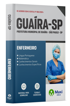 Apostila Prefeitura de Guaíra - SP - 2024