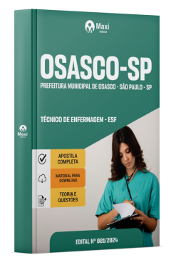 Apostila Prefeitura de Osasco - SP 2024