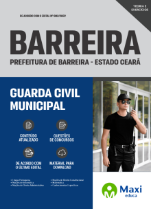 Apostila Prefeitura de Barreiras-CE 2022