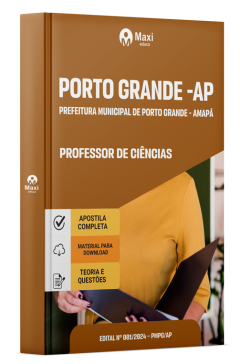 Apostila Prefeitura de Porto Grande - AP - 2025