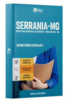 Apostila Prefeitura de Serrania-MG 2024