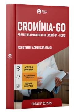 Apostila Prefeitura de Cromínia-GO 2025