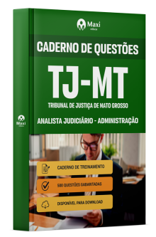 Caderno de Questões - TJ-MT - 2024