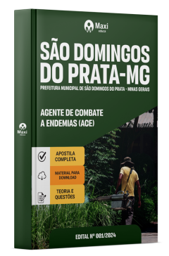 Apostila Prefeitura de São Domingos do Prata-MG 2025