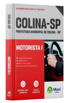 Apostila Prefeitura de Colina - SP - 2024