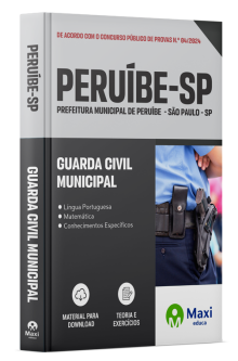 Apostila Prefeitura de Peruíbe - SP - 2024