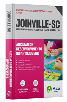 Apostila Prefeitura de Joinville - SC - 2024