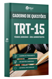 Caderno de Questões TRT-15  2024