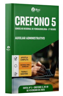 Apostila CREFONO 5 2025