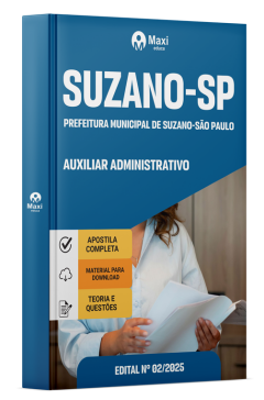 Apostila Prefeitura de Suzano - SP 2025