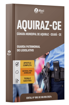 Apostila Câmara Municipal de Aquiraz - Ceará - CE - 2024