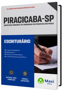 Apostila Prefeitura de Piracicaba - SP 2023