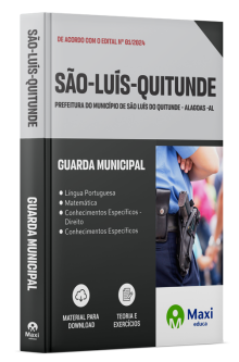 Apostila Prefeitura de São Luís do Quitunde-AL 2024