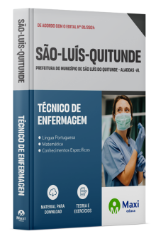 Apostila Prefeitura de São Luís do Quitunde-AL 2024