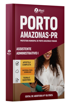 Apostila Prefeitura Porto Amazonas-PR 2024