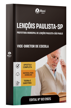 Apostila Prefeitura de Lençóis Paulista-SP 2025