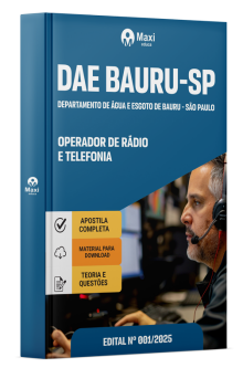 Apostila DAE Bauru-SP 2025