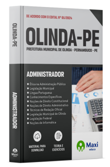 Apostila Prefeitura de Olinda - PE - 2024