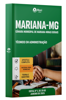 Apostila Câmara de Mariana-MG 2025