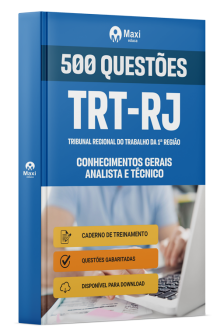 Apostila 500 questões gabaritadas - TRT-RJ 2025