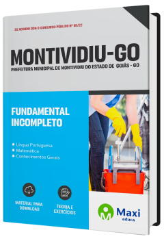 Apostila Prefeitura de  Montividiu-GO 2022
