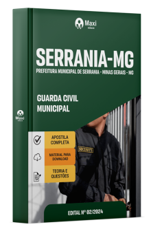 Apostila Prefeitura de Serrania - MG - 2024