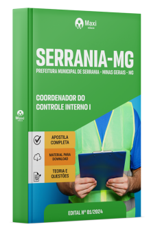 Apostila Prefeitura de Serrania-MG 2024