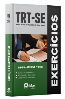 Caderno de Questões  TRT-SE - 2024