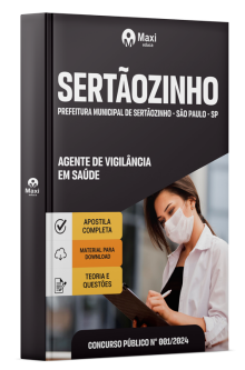 Apostila Sertãozinho Saúde-SP 2024