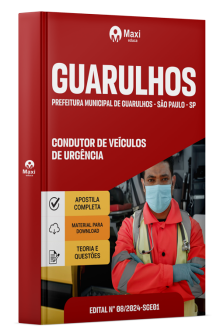 Apostila Prefeitura de Guarulhos-SP 2024