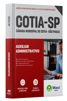 Apostila Câmara de Cotia - SP 2024