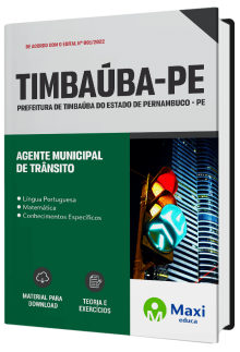 Apostila Prefeitura de Timbaúba-PE 2022