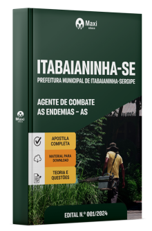 Apostila Prefeitura de Itabaianinha-SE 2024