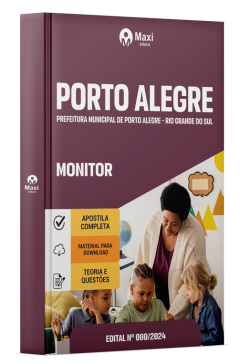 Apostila Prefeitura Municipal de Porto Alegre - RS - 2024