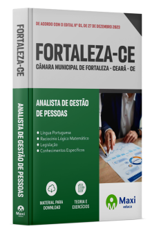 Apostila Câmara de Fortaleza - CE - 2024