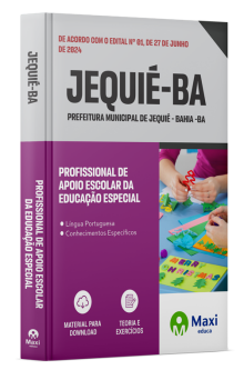 Apostila Prefeitura de Jequié - BA - 2024