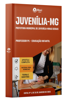 Apostila Prefeitura de Juvenília-MG 2025