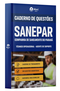 Caderno de Questões - SANEPAR -  2024