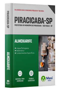 Apostila Prefeitura de Piracicaba-SP 2024