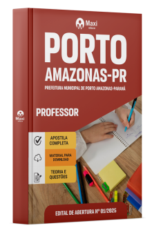 Apostila Prefeitura Porto Amazonas-PR 2025