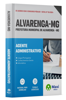 Apostila Prefeitura de Alvarenga - MG - 2024