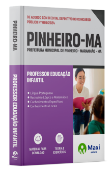 Apostila Prefeitura de Pinheiro - MA - 2024