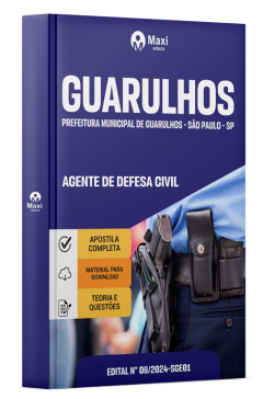 Apostila Prefeitura de Guarulhos-SP 2024