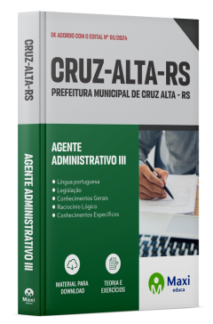 Apostila Prefeitura de Cruz Alta - RS 2024