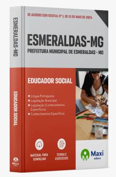 Apostila Prefeitura de Esmeraldas - MG - 2024