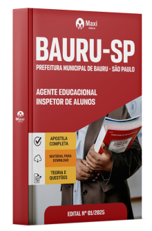 Apostila Prefeitura de Bauru-SP 2025