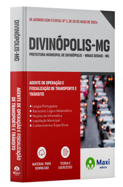 Apostila Prefeitura de Divinópolis - MG - 2024