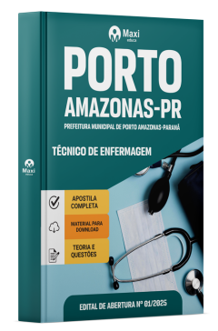 Apostila Prefeitura Porto Amazonas-PR 2024