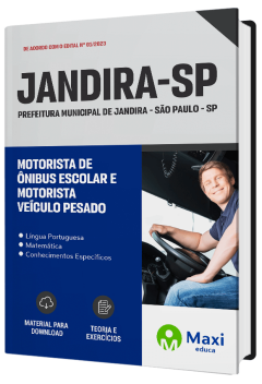 Apostila Prefeitura de Jandira - SP 2023