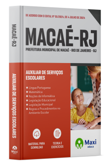 Apostila Prefeitura Macaé-RJ 2024